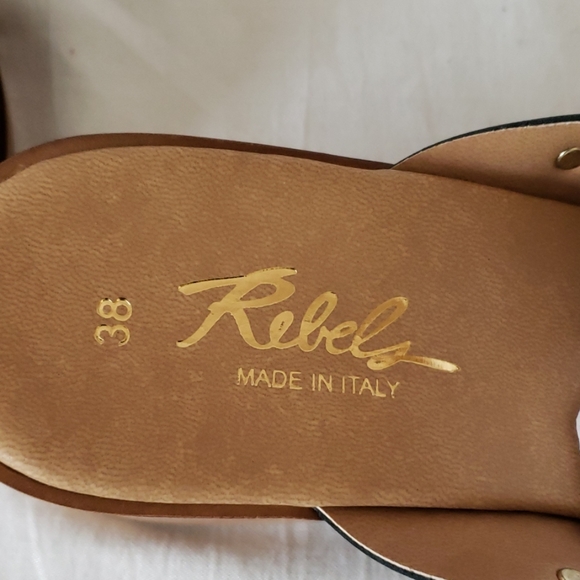 New Rebels Nadia Block Heel Mule - Picture 3 of 8